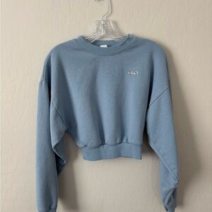 ALO Yoga Light Blue Pullover